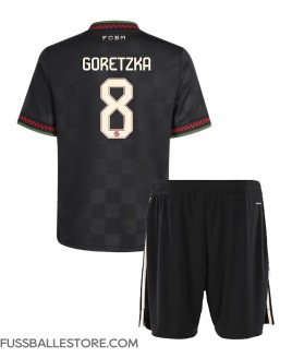 Günstige Bayern Munich Leon Goretzka #8 3rd trikot Kinder 2025-26 Kurzarm (+ Kurze Hosen)